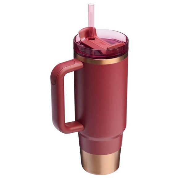 🎉LAST PIECE🎉Stanley 30oz. Quencher H2.0 FlowState Tumbler Glided Pomegranate - Picture 6 of 13